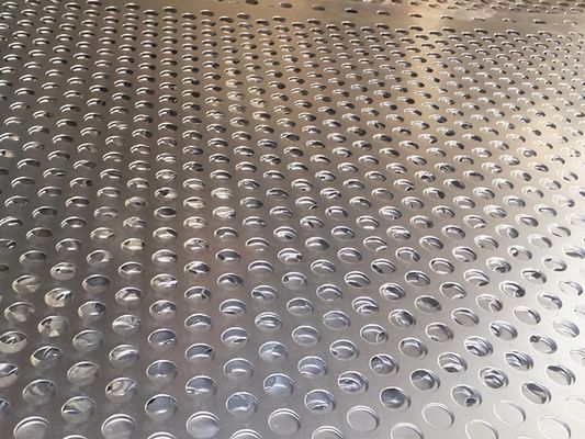 Le trou rond de plat perforé de l'acier inoxydable SS301 ASTM a perforé AISI