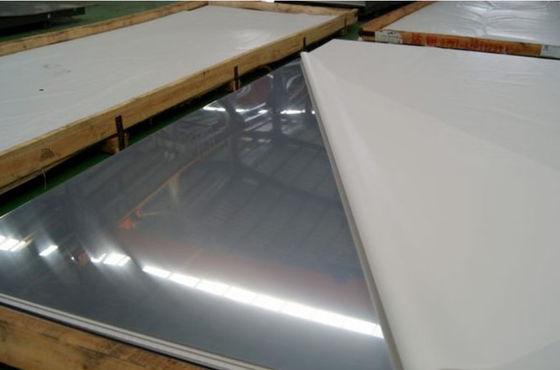 Dureté 1250mm élevée inoxydable laminée à froid de la plaque d'acier 304 de 1.2mm