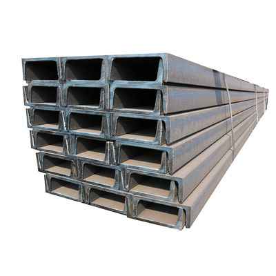 Profil en acier galvanisé inoxydable S235 Q235 12m de profilé en u de C