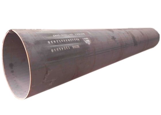 Tuyauterie soudée soudable L290 X60 X80 0Cr13 50mm Q235A épais de tuyau d'acier