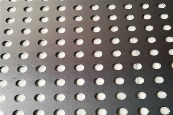 Le trou rond perforé du plat 5mm d'acier inoxydable d'ASTM SS317 a poinçonné