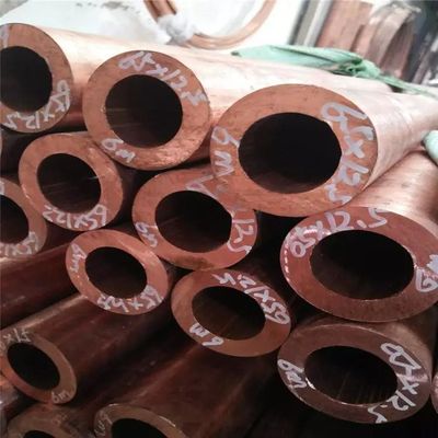 Tube en laiton de tuyau de H65 H62 de Cu de cuivre capillaire du petit diamètre 99,9% pour l'industrie