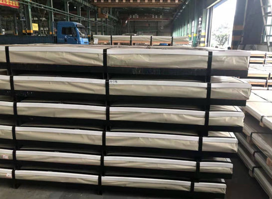 HL de la plaque d'acier inoxydable 304 6000mm laminés à chaud 8K du BA 10mm