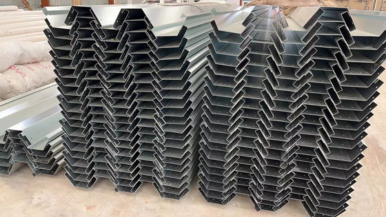 La gouttière en acier galvanisée par serre chaude a relié le message publicitaire 2.0mm