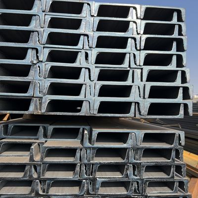 Profil en acier galvanisé inoxydable S235 Q235 12m de profilé en u de C