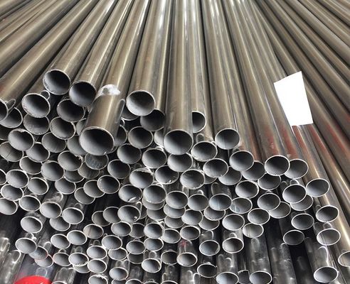 Le tuyau d'acier inoxydable d'ASTM A554 a soudé le mur 304 mince rond creux de 16m - de 200mm