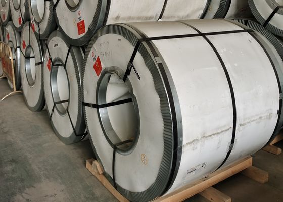 AISI ASTM à froid la surface balayée par 500mm de bobines d'acier inoxydable en métal de tôles