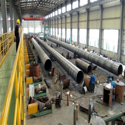 L'acier a soudé le tube 16Mn 20# Q345 X46 ASTM JIN de grand diamètre