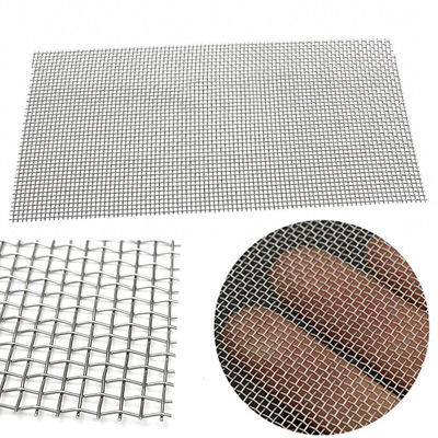 grillage 5M 10m solides solubles 304 ASTM de l'acier inoxydable 304 304H résistant à l'acide